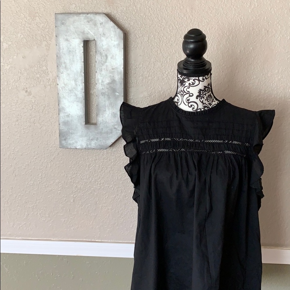 Ruffle tank
